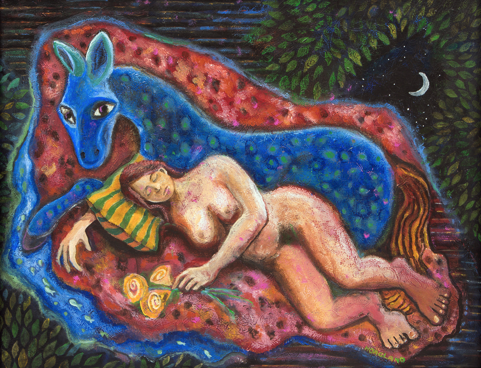 Dreaming Woman