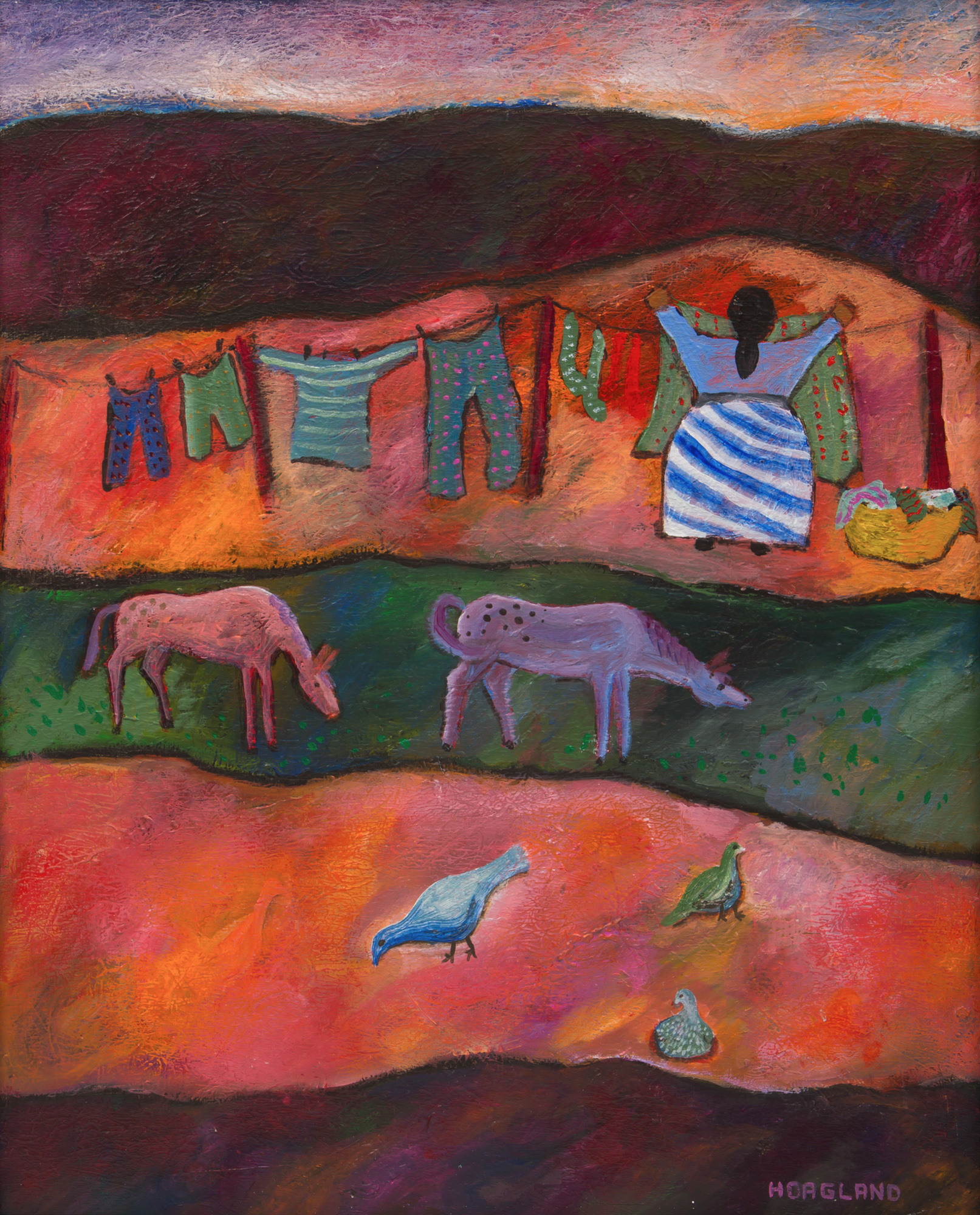 Hanging Laundry