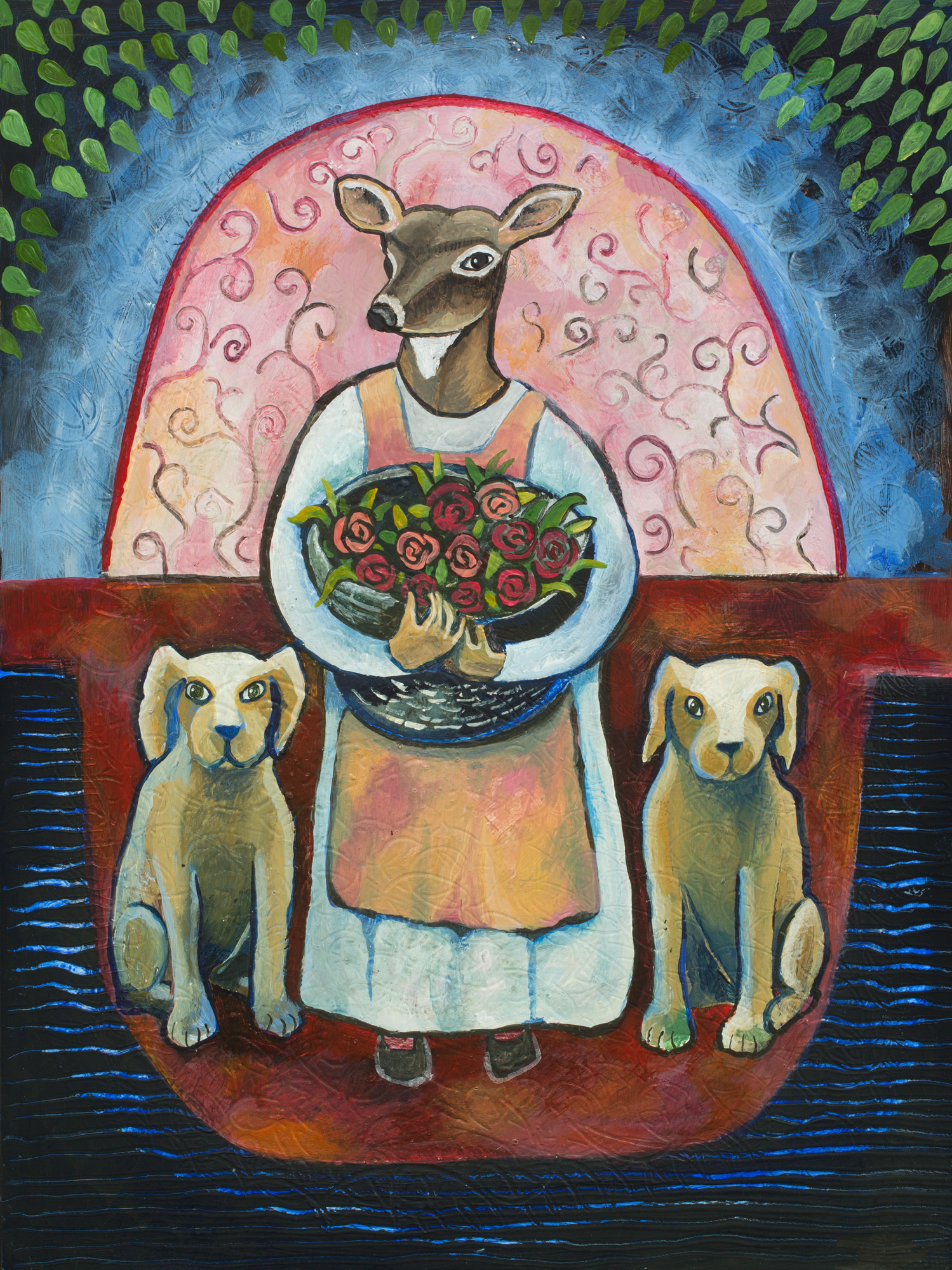 Basket of Roses